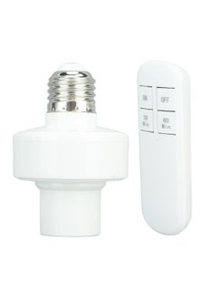Thoraya Remote Control Light Bulb Socket Wireless Remote Light Bulb Socket with Remote Control for E27 Bulb Base 110V  - Image 3