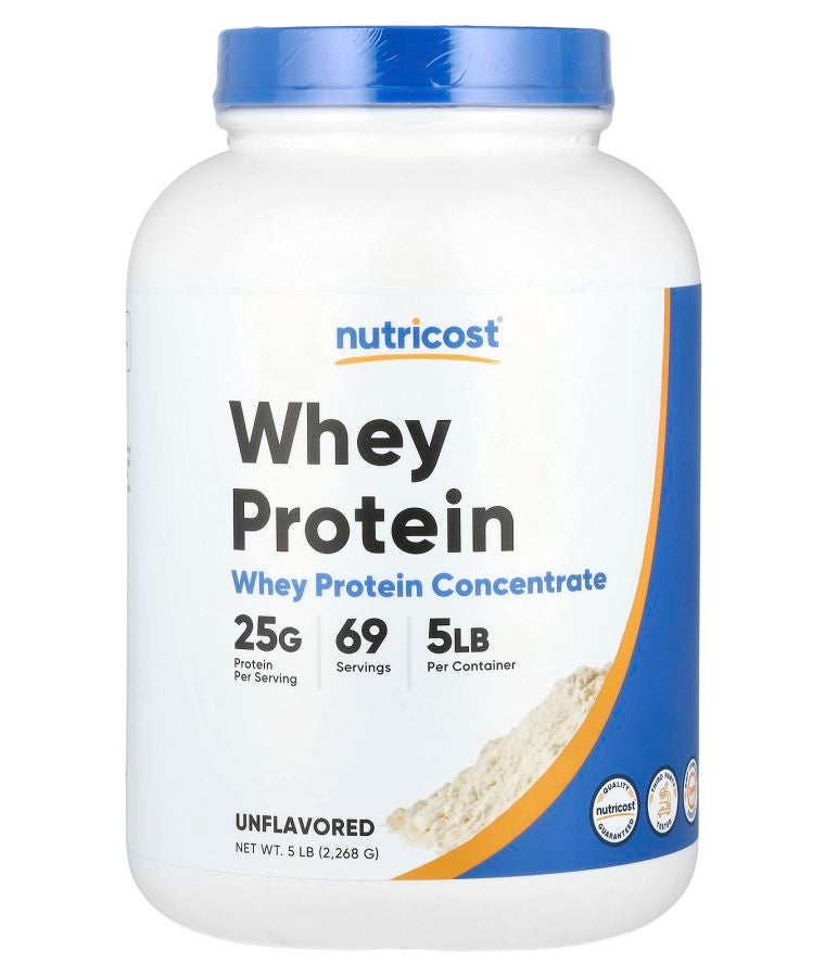 Whey Protein Concentrate Unflavored 5 lb (2268 g)