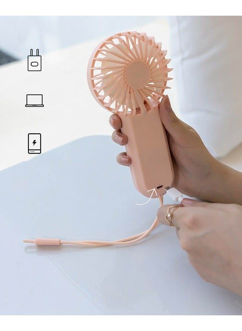 Joyeworld Small Personal Portable Fan with USB Rechargeable Battery Operated  - Image 5