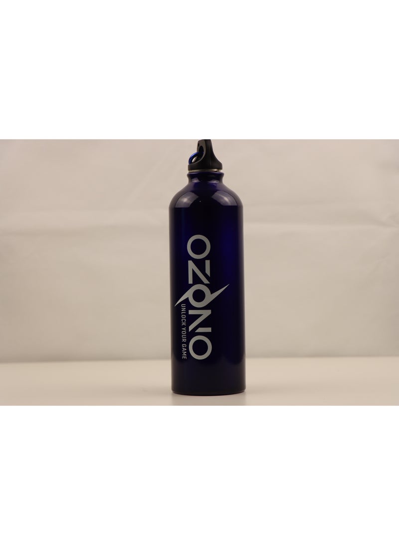 Ozono Aluminium water bottle, 500ML, Blue - Image 5