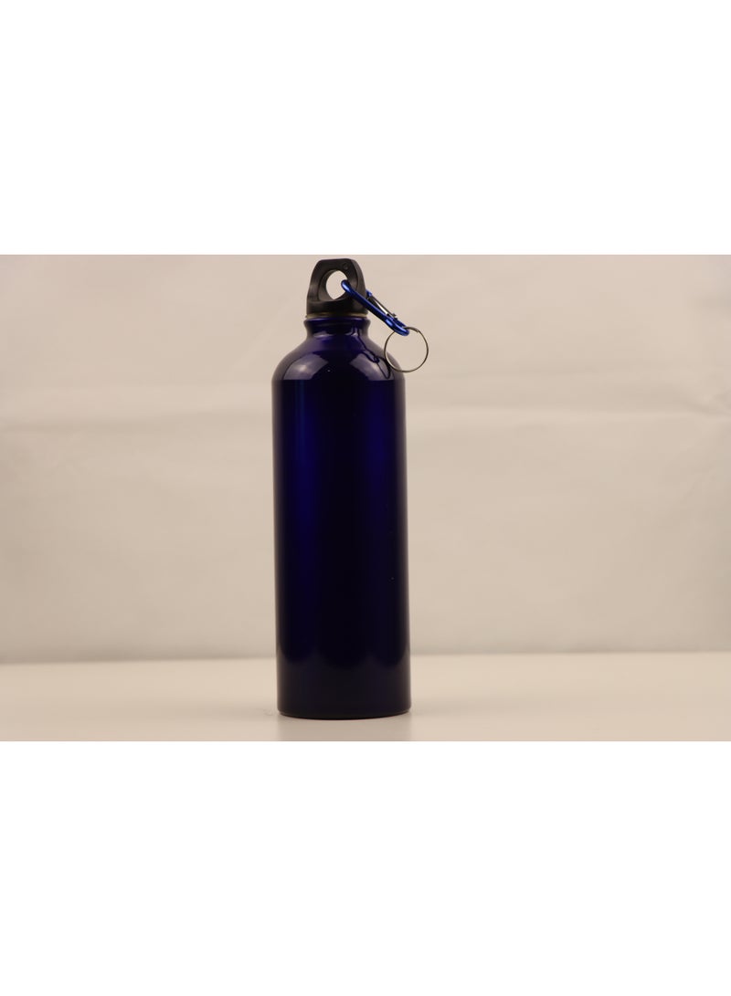 Ozono Aluminium water bottle, 500ML, Blue - Image 2