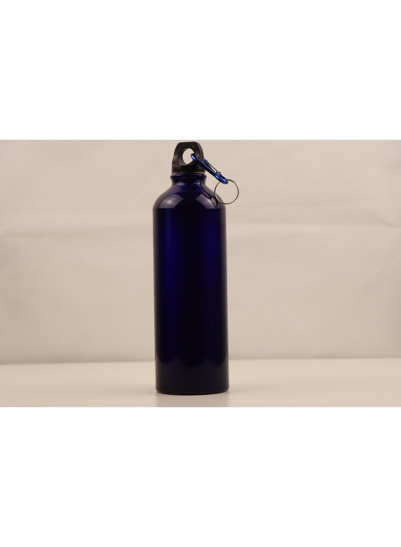 Ozono Aluminium water bottle, 500ML, Blue - Image 4