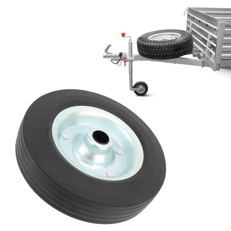 8 Inch Trailer Jack Wheel Replacement 1100 Lbs Strong Capacity 48mm Rim Trailer Jack Caster - Image 1