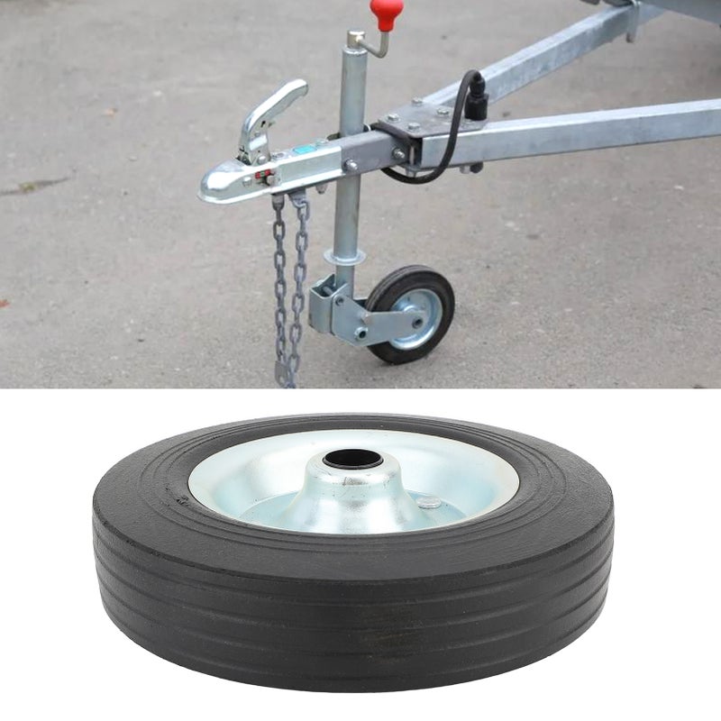 8 Inch Trailer Jack Wheel Replacement 1100 Lbs Strong Capacity 48mm Rim Trailer Jack Caster - Image 2