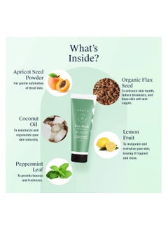 ARATA Arata Natural Refreshing Face Wash (50 Ml)  - Image 3