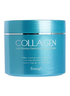 ENOUGH Enough Collagen Hydro Moisture Cleansing  Massage Cream Face and Body Essentials Moisturizer for Massage Therapy Korean Skin Care Makeup Remover for Women 1058 oz 