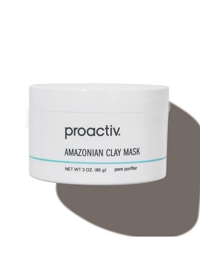 برو أكتيف قناع بروأكتيف الطيني الأمازوني، قناع كريمي للعناية بالبشرة وتنظيفها طبيعيًا مع المعادن والفيتامينات ومضادات الأكسدة، مرطب لحب الشباب، رمادي، خيار، 3 أونصة سائلة - Image 1