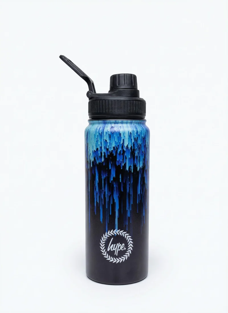 Just Hype HYPE Water Bottle Blue Icicles