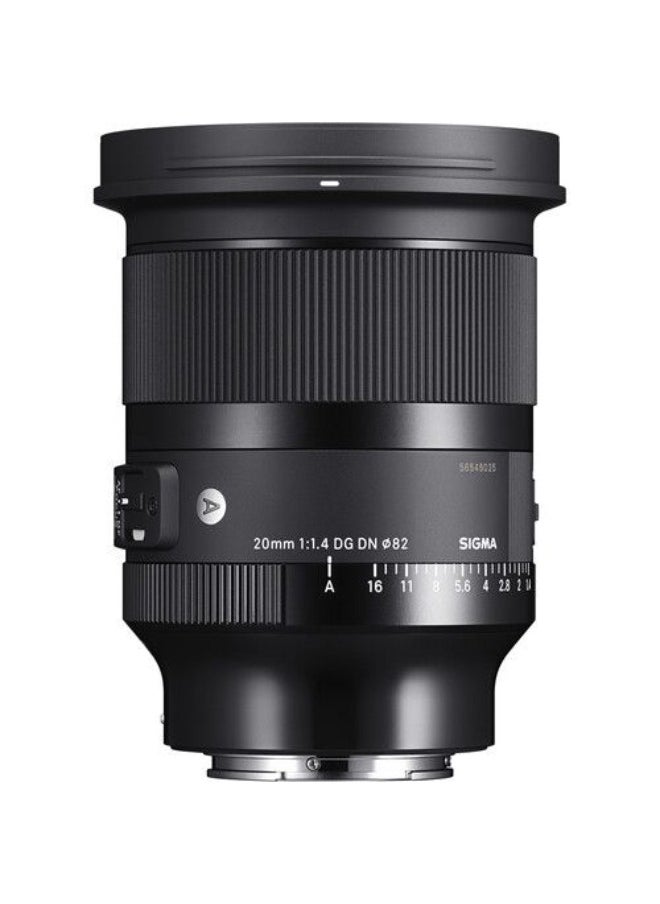 SIGMA عدسة سيجما 20 مم F/1.4 DG DN Art لكاميرات سوني E  - Image 2