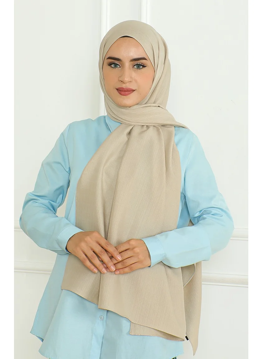 Sefa Merve Armül Shawl 81076-13 Beige