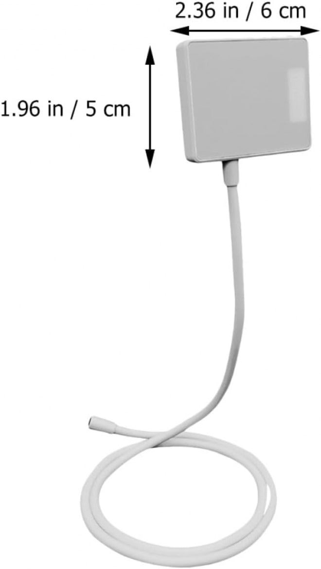 Portable Rechargeable LED Book Light Night Reading Lamp with 3-Color Temperature Foldable White Table Lamp for Bedroom and Outdoor Use - Image 2