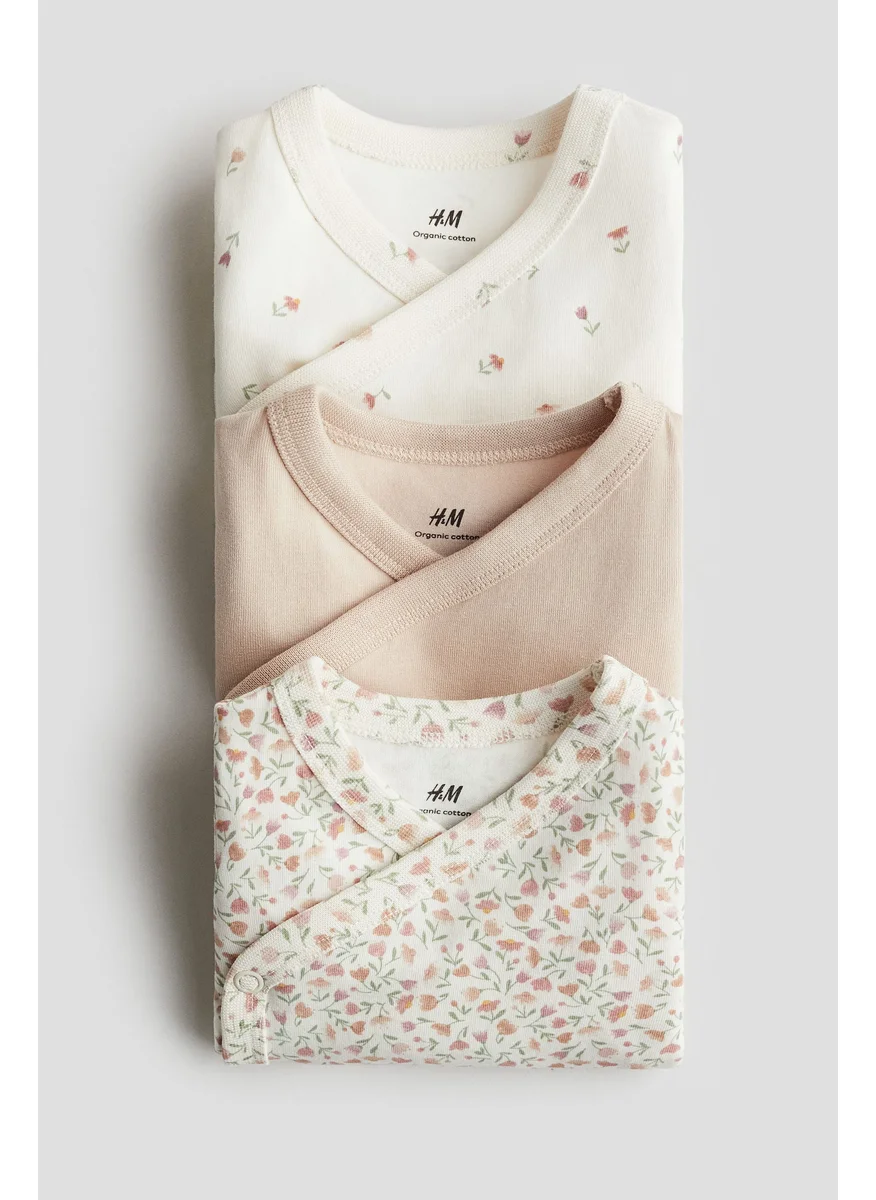 H&M 3-Pack Wrapover Bodysuits