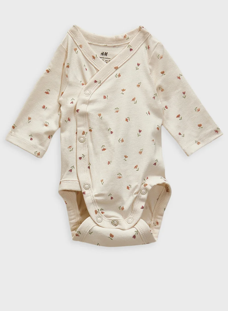 H&M 3-Pack Wrapover Bodysuits