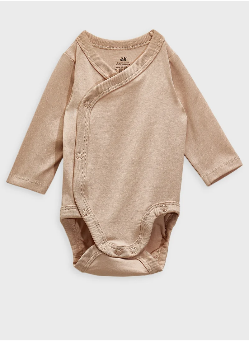اتش اند ام 3-Pack Wrapover Bodysuits
