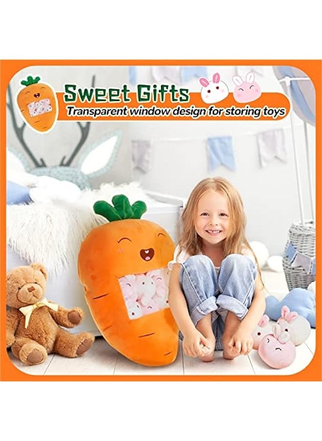 DURKU Cute Plush Banana Pillow | Kawaii Avocado Stuffed Animal | Fluffy Carrot Toy | Creative Gifts for Teens, Adults, Birthdays, Weddings  - Image 4
