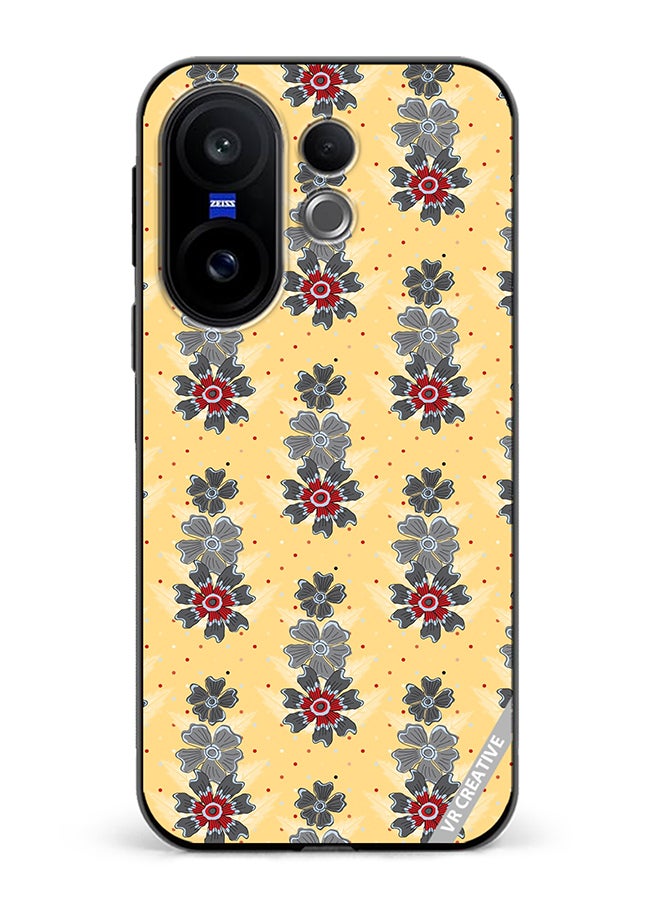 Protective Case Cover For Vivo X200 FE Pattern Flower Design Multicolour