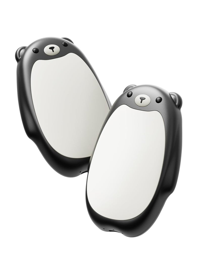 OSHIMA 2 Pack Hand Warmers Rechargeable, Cute Electric Hand Warmer, 2 in 1 Magnetic Hand Warmer, Reusable Portable Pocket Heater, Gift for Men Women Gifts Boys Kids, Use for Indoor Outdoor Camping - Image 1