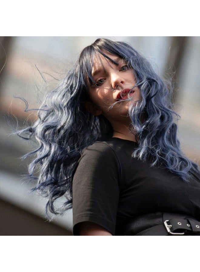 ARCTIC FOX Vegan and Cruelty-Free Semi-Permanent Hair Color Dye (8 Fl Oz, BLUE JEAN BABY) - Image 4