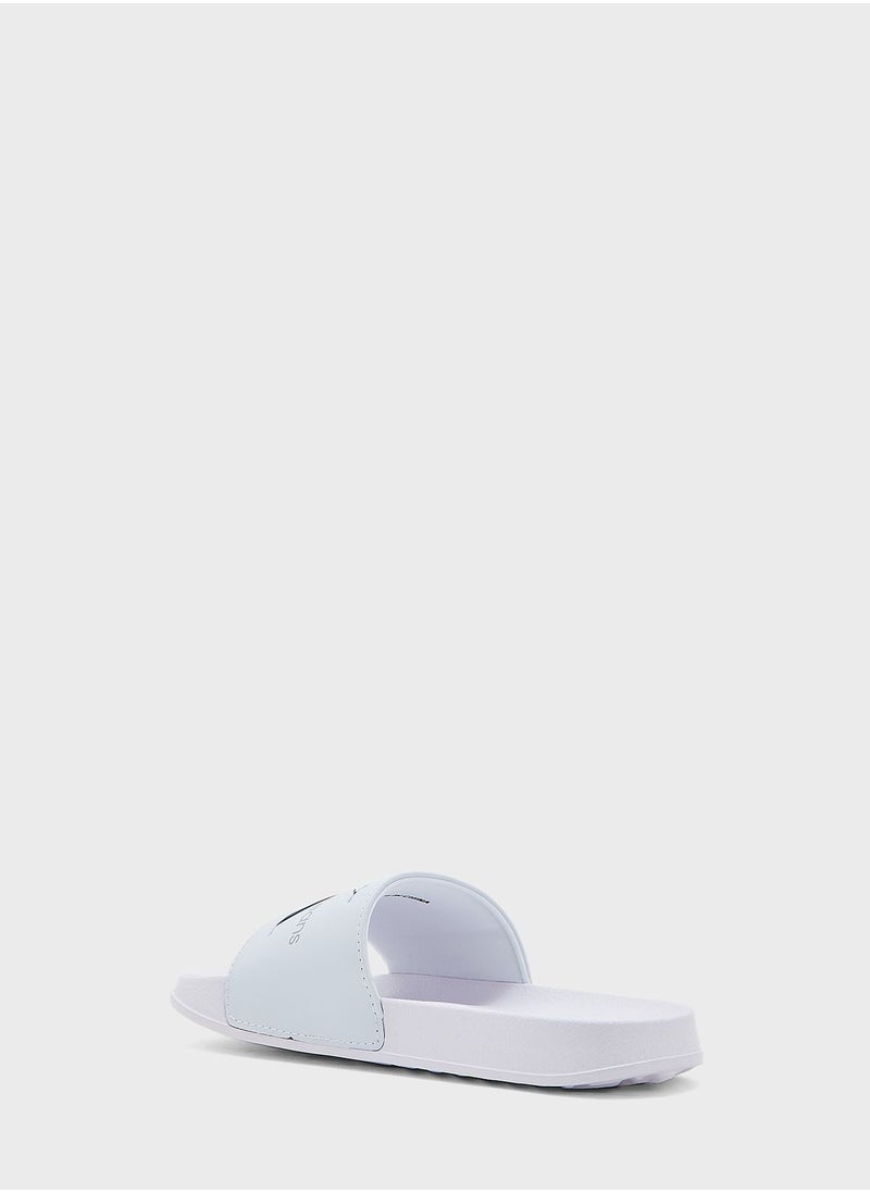 Calvin Klein Jeans - Youth Logo Slides - Image 1
