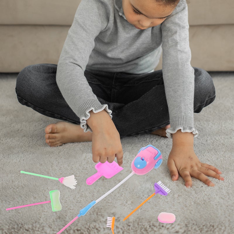 🧸 ألعاب تفاعلية مجموعة أدوات تنظيف عالية الجودة لتزيين الغرفة الصغيرة - Image 1