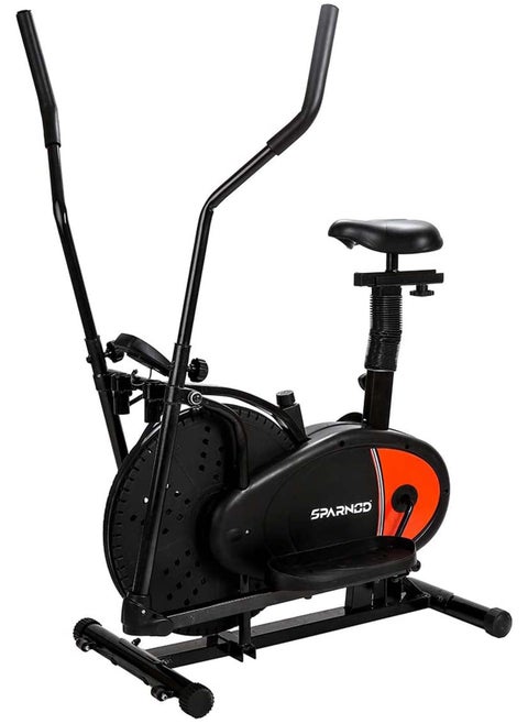 Sparnod Fitness SOB-1000 Dual Orbitrek Elliptical Cross Trainer Exercise Cycle Machine for Home Gym