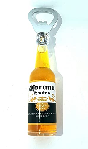 Arimex Magnetic Corona Beer bottle opener Cool Unique funny Mexican Corona bottle opener Man cave decor accessories must haves for Barbecue BBQ parties Corona 
