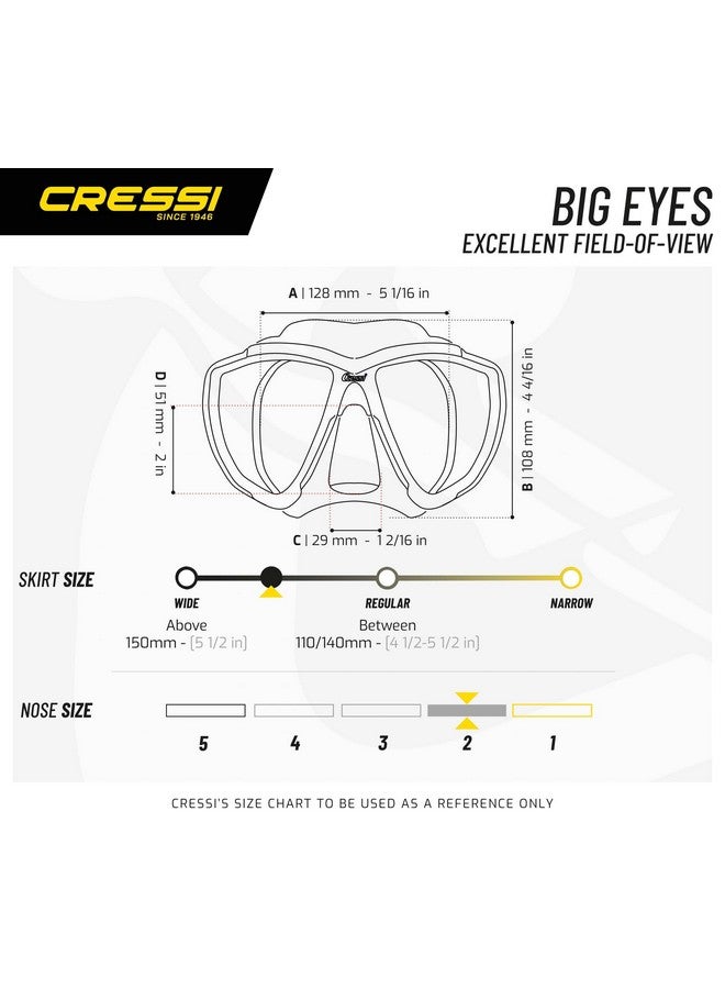 Cressi Big Eyes Clear/Cobalt Duplicate - Image 5