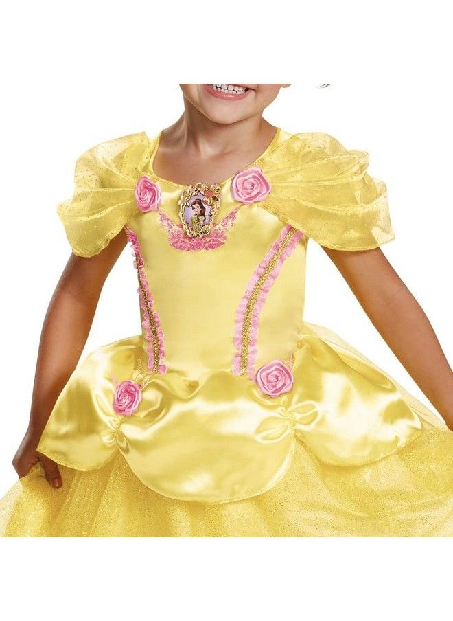 Disguise - Disney Princess Belle Beauty & The Beast Toddler Girls' Costume Medium (3T 4T) - Image 1