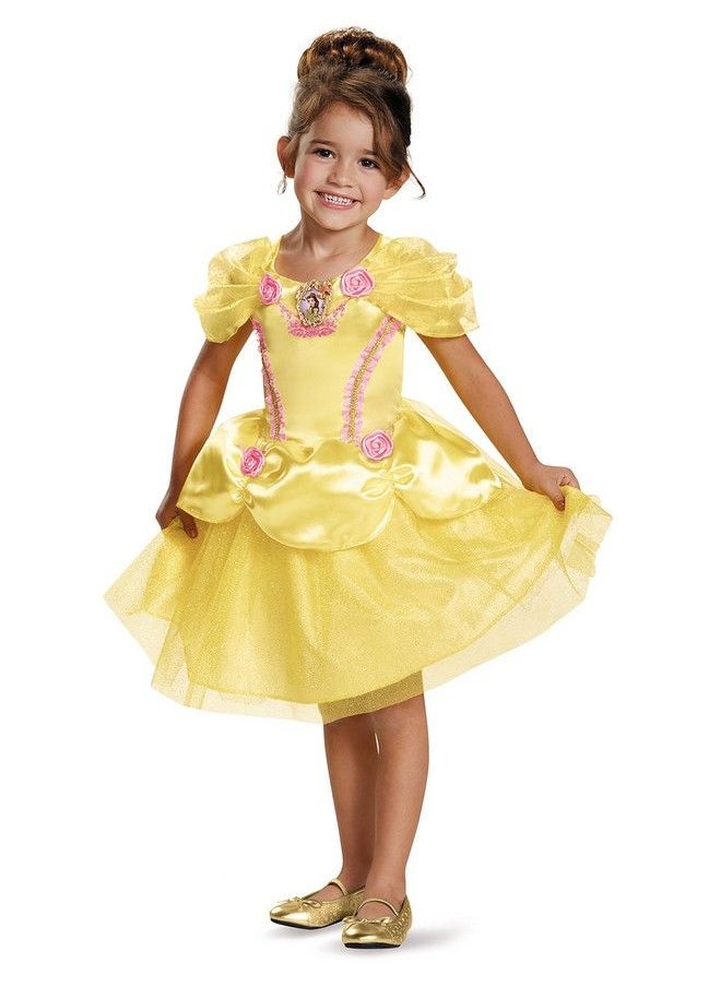 Disguise - Disney Princess Belle Beauty & The Beast Toddler Girls' Costume Medium (3T 4T) - Image 1