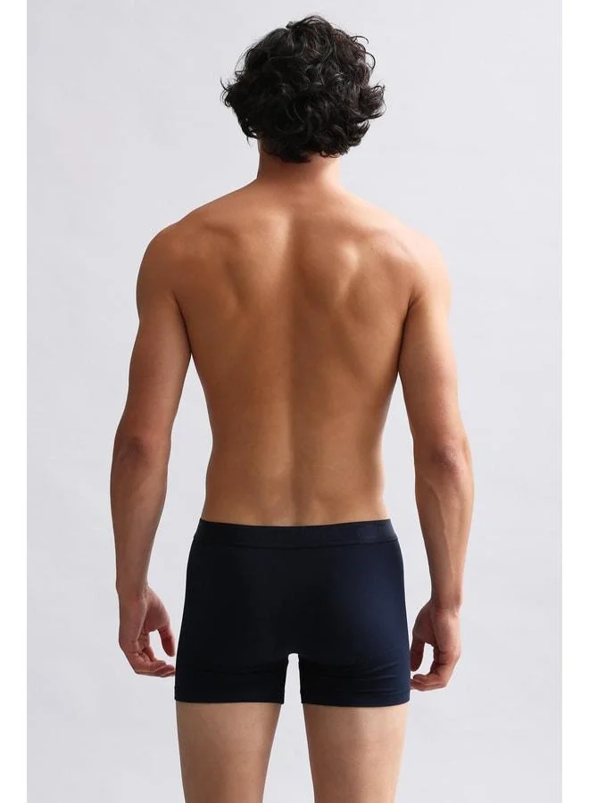 Aytuğ Cotton Modal by TENCEL Compact Cotton Classic Boxer Navy.