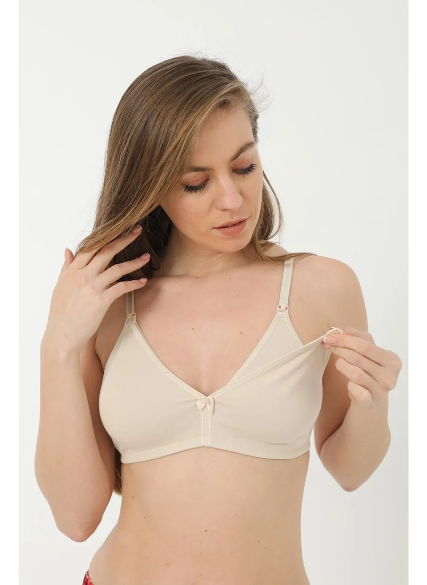 Arma Yıldız Nursing Bra 3 Pieces Mixed Color Cotton