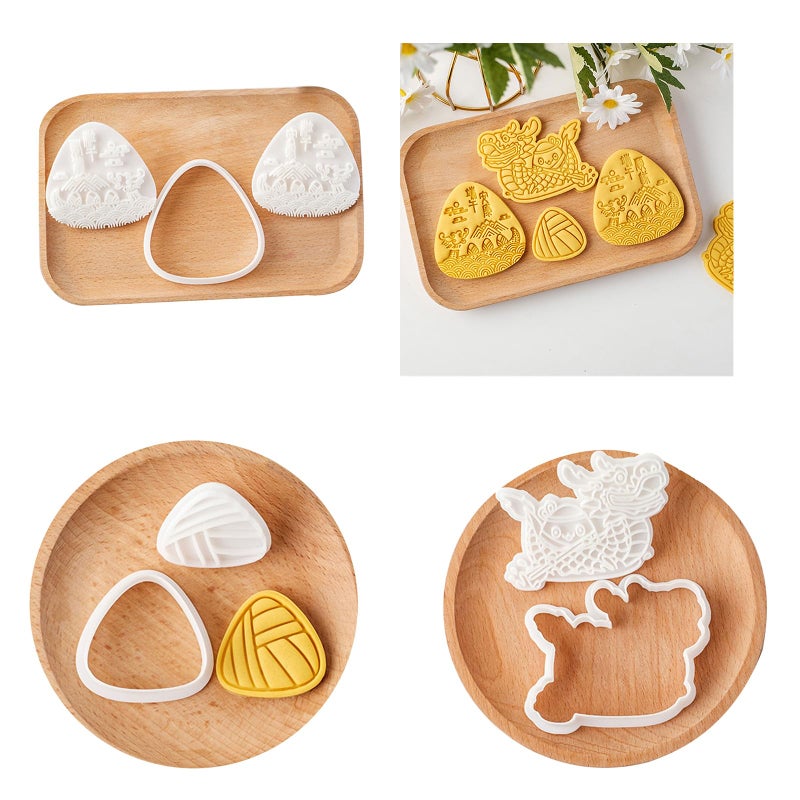 E3278 Color Biscuit Embosser Cookie Stamp With Beautiful Pattern For Dessert Crafting - Image 3