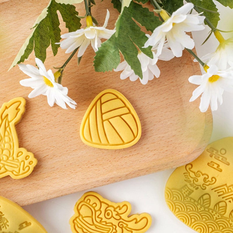 E3278 Color Biscuit Embosser Cookie Stamp With Beautiful Pattern For Dessert Crafting - Image 5