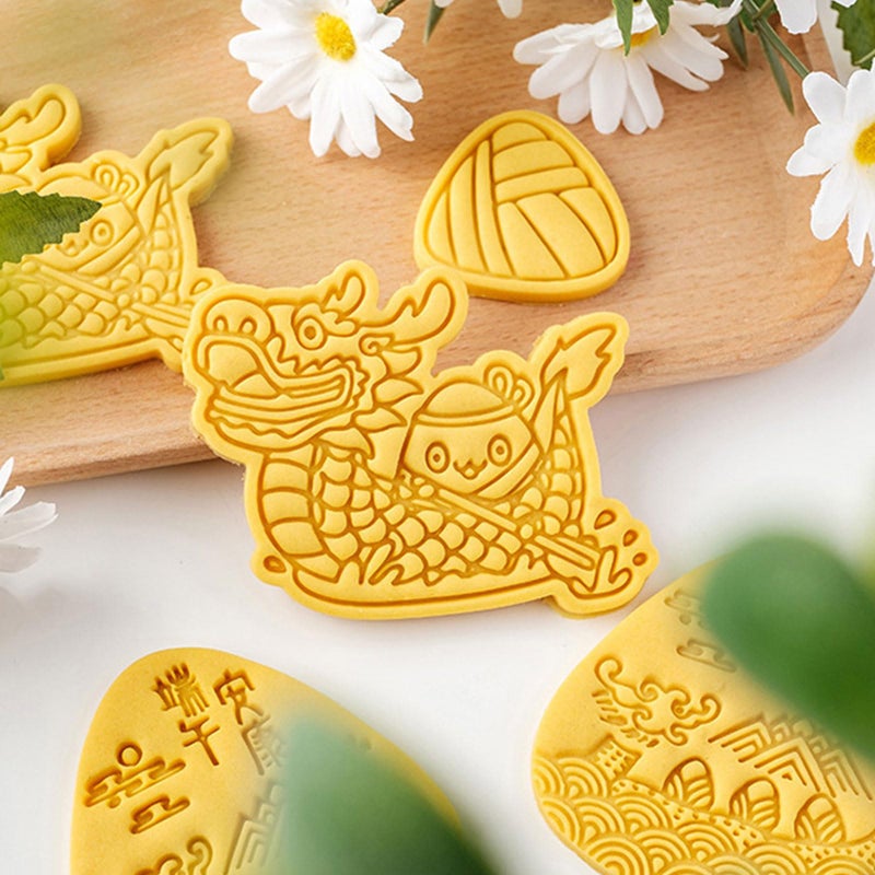 E3278 Color Biscuit Embosser Cookie Stamp With Beautiful Pattern For Dessert Crafting - Image 4