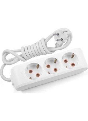 Viko Triple Extension Grounded Connector Cable Child Proof 2 M 