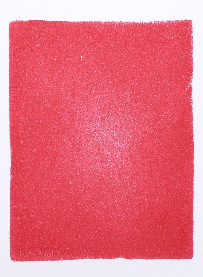 READY 2 LEARN Jumbo Washable Stamp Pad - Red - 6.2"L x 4.1"W - Non-Toxic - Fade Resistant - Ideal Size for Baby Handprints and Footprints - Image 3