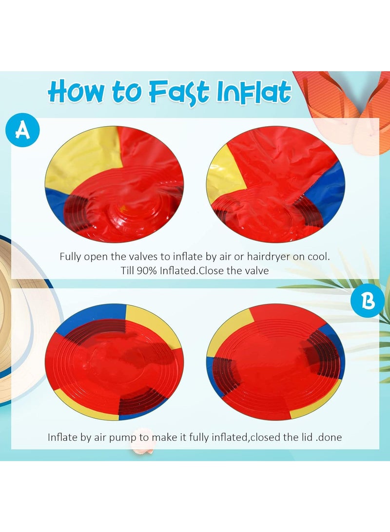 Y&D 1 M Outdoor Inflatable Beach Big Foot Ball Toy - Image 3