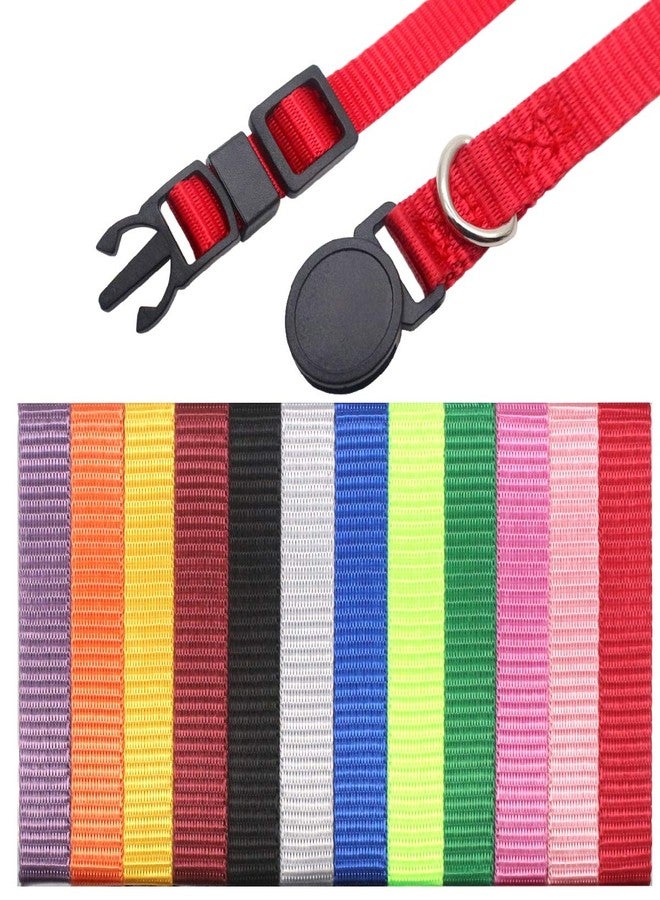 YOY 12 pcs/Set Soft Nylon Puppy Whelping ID Collars - Adjustable Breakaway Litter Collars Baby Dog ID Bands Pet Identification for Breeders with Record Keeping Charts, Neck 7" - 10.2" - Image 3
