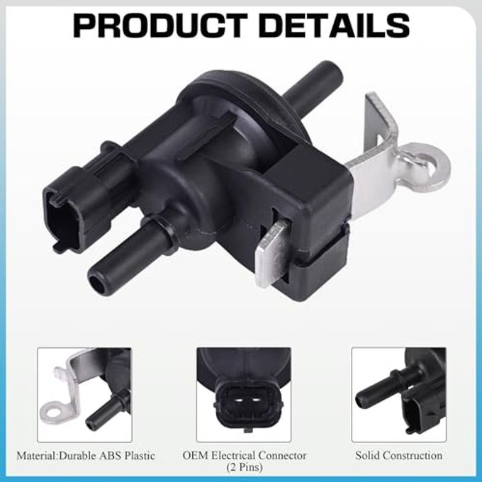 PANNUOSCS Vapor Canister Purge Valve Compatible with 2005-2011 Chevy Camaro Equinox Buick LaCrosse Cadillac CTS SRX STS Pontiac G8 Saturn Outlook Replaces#12611801 214-1685 - Image 2