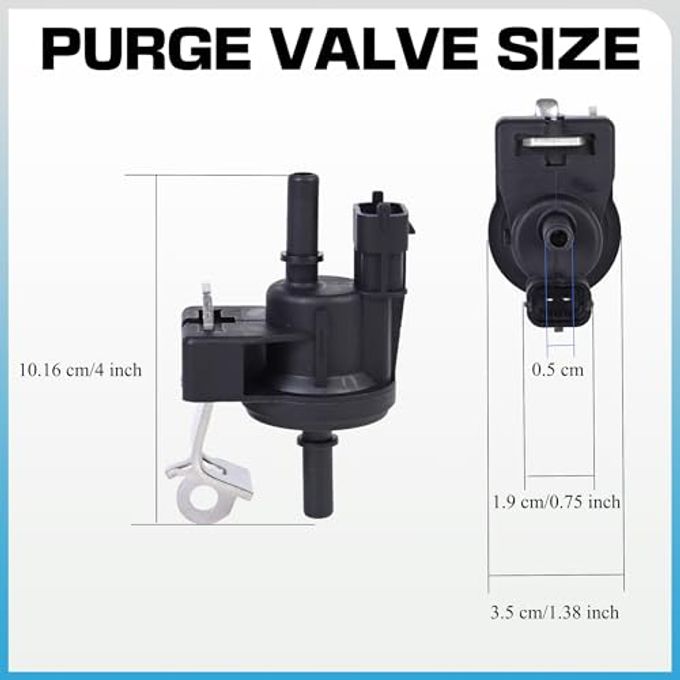 PANNUOSCS Vapor Canister Purge Valve Compatible with 2005-2011 Chevy Camaro Equinox Buick LaCrosse Cadillac CTS SRX STS Pontiac G8 Saturn Outlook Replaces#12611801 214-1685 - Image 3