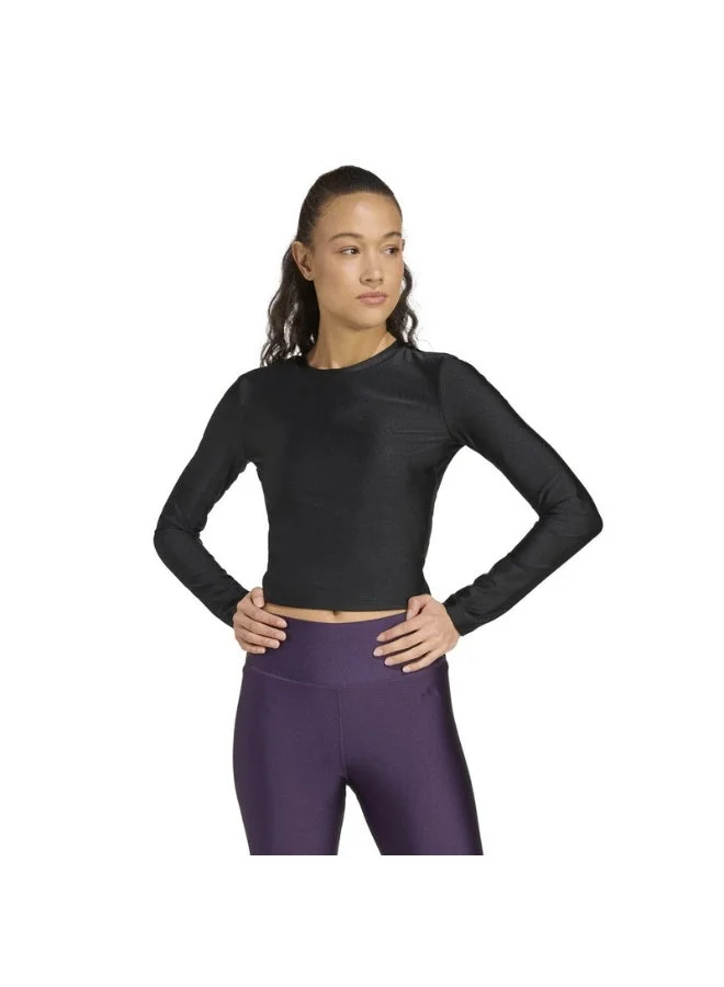 Adidas Workout Essentials Long-Sleeve Shirt Shine