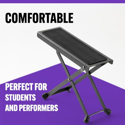 Blueberry On-Stage FS7850B Guitar Foot Rest,Black - Image 5