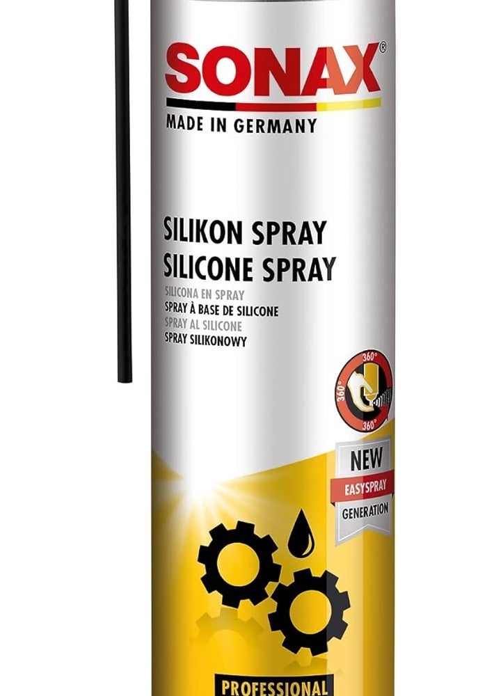 Sonax EasySpray Silicone Spray - 400mL Multipurpose Lubricant & Protector for Car & Home Use - Image 1