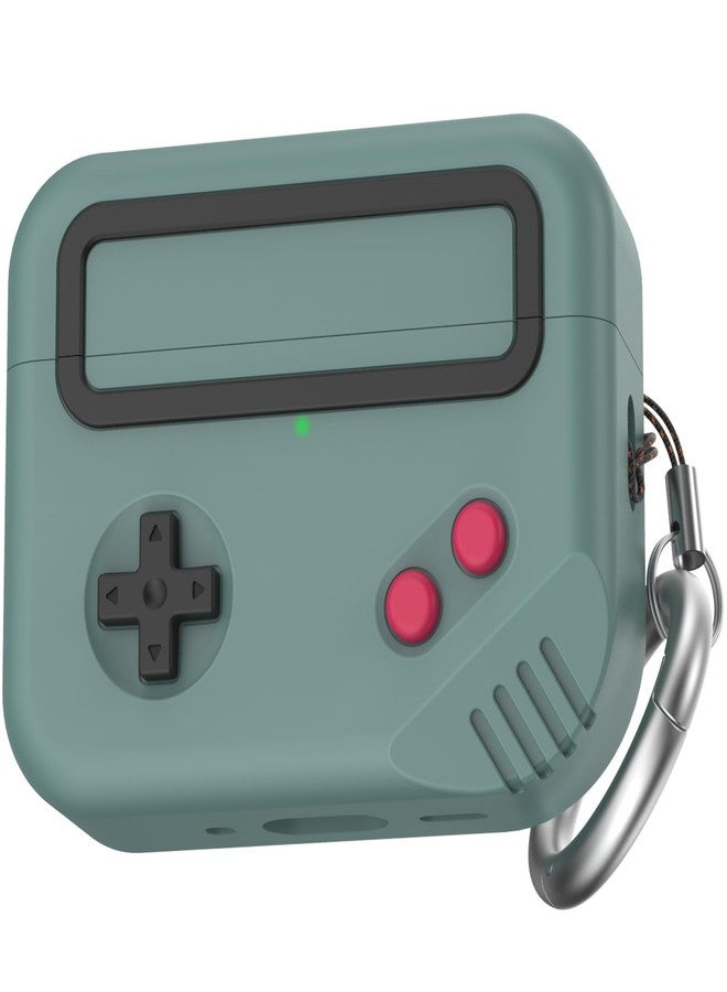 TRONWIN for AirPods Pro 3 Case - 2025 Game Console Design Case for Apple AirPods Pro 3rd Generation, Silicone Protective Case for Air Pods Pro 3 - Anime Case for Men & Women (Pine Green) - Image 1