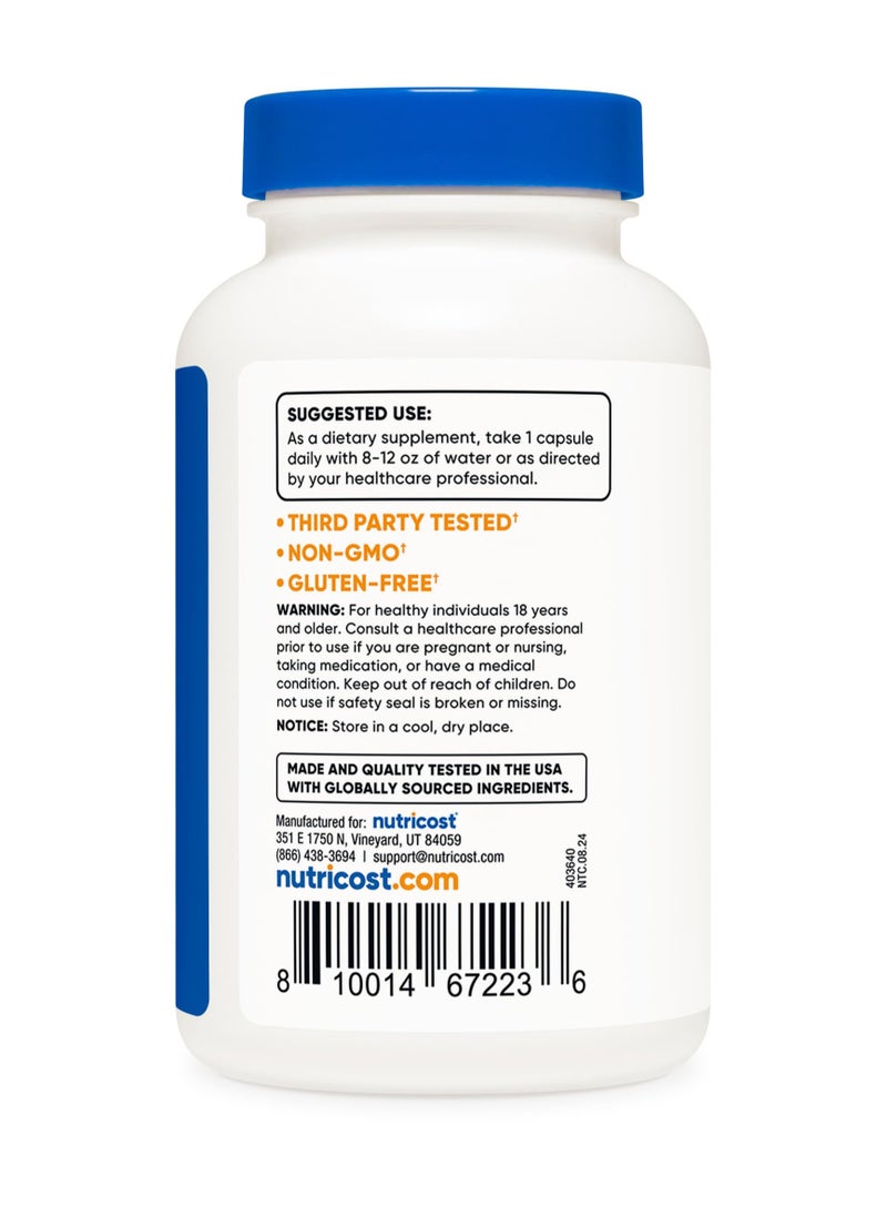 Nutricost - P-5-P Pyridoxal-5-Phosphate 100mg Per Serving,240 Serving, 240 Capsules Dietary Supplement - Image 1