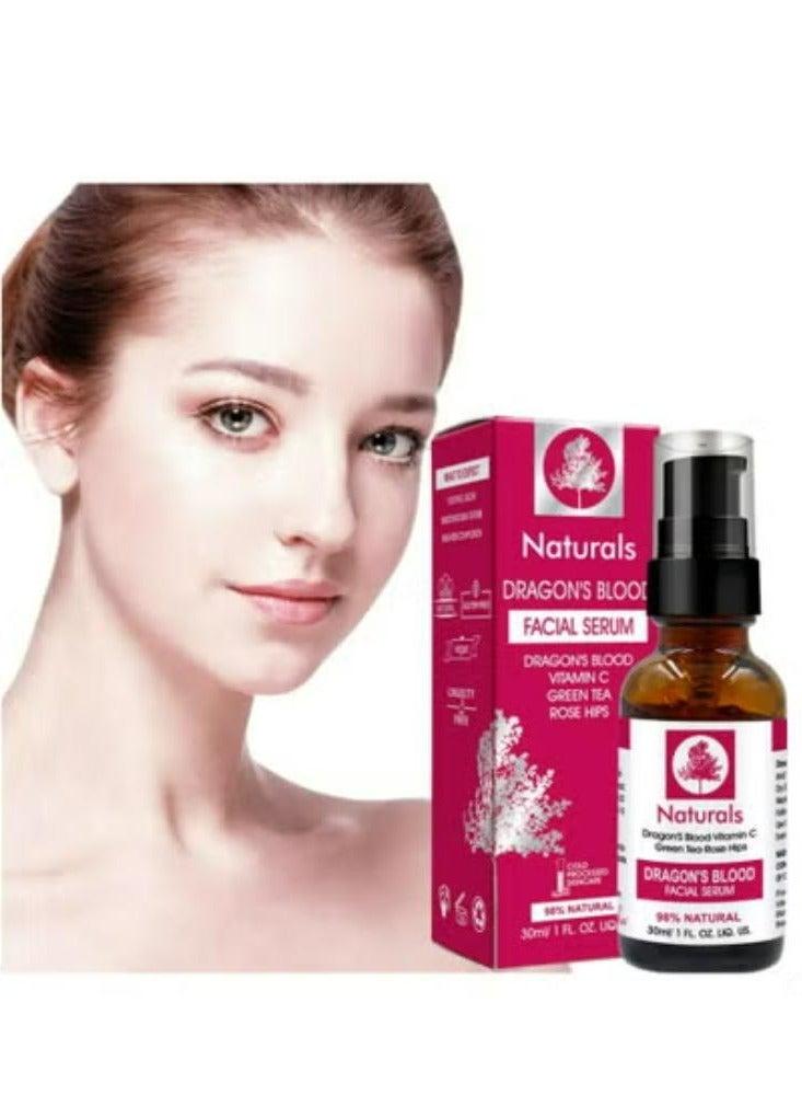 NATURALS Facial Serum Vitamin C Green Tea Cold Processed Vegan Skin Care 30 ML