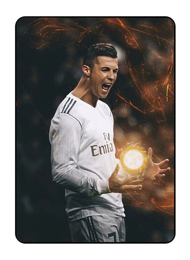 EYE CATCH Protective Case Cover For Samsung Galaxy Tab A9 Plus Ronaldo In Action  - Image 1