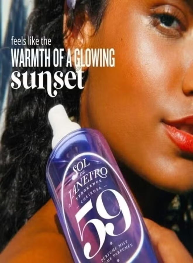 Sol de Janeiro Sol de jainero Cheirosa 59 Perfume Mist - 90ml | Warm & Spicy Gourmand Fragrance with Notes of Caramelized Vanilla, Toasted Macadamia, and Sea Salt - Image 4