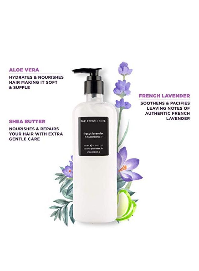 KIMIRICA The French Note Shampoo And Conditioner Hair Care Duo With Soothing French Lavender, 100% Vegan, Paraben And Sls Free (290Ml | 290Ml) - Image 5