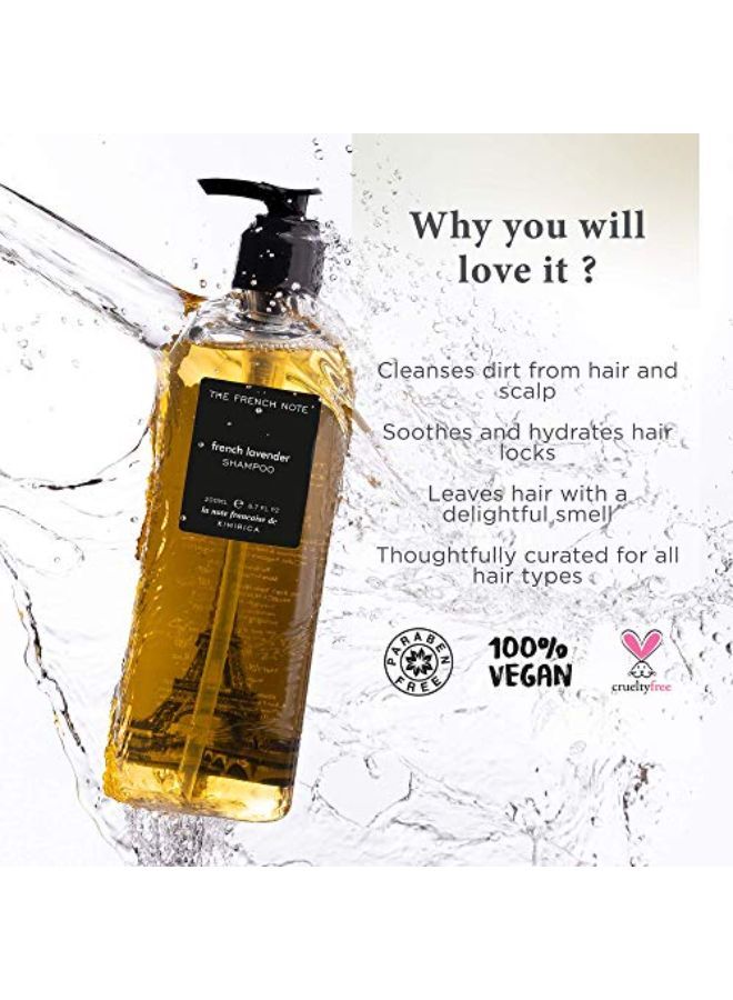 KIMIRICA The French Note Shampoo And Conditioner Hair Care Duo With Soothing French Lavender, 100% Vegan, Paraben And Sls Free (290Ml | 290Ml) - Image 2